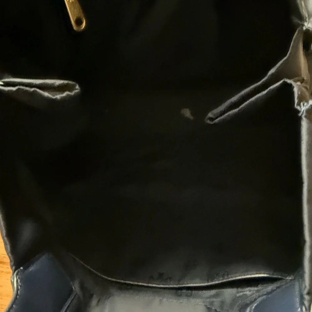 Tory Burch Navy Blue Tote - Picture 15 of 16